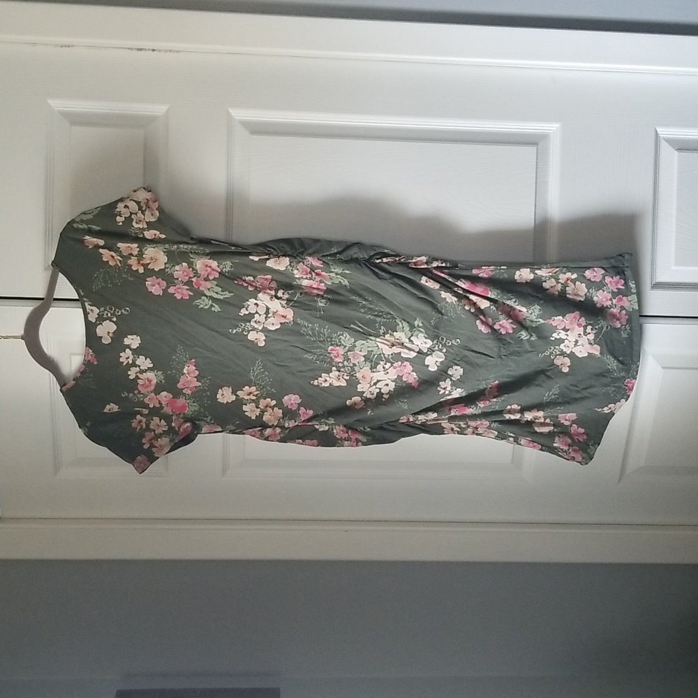 Isabel Maternity short sleeve floral dress size XL - Picture 4 of 4